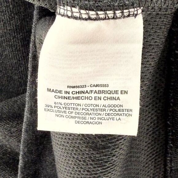 Nike Golf Dri-Fit Quarter Zip Cotton Blend Gray Color Mens Size XXL - Picture 10 of 12